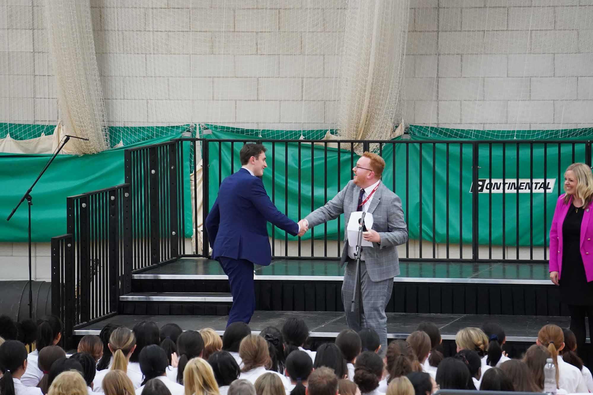 House Song 2022 - Results - Conductor's Prize awarded to David C (Wendron-Gordon)